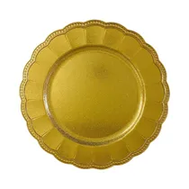 Sousplat Santini 180-7900287 33 CM Dorado