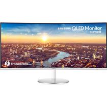 Monitor Curvo Samsung Ultrawide Viewfinity CJ79 LC34J791WTN Qled 34" WQHD 100 HZ / 4 MS - Branco