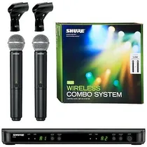 Microfone Shure BLX24/SM58 Duplo