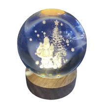 Lâmpada Esfera de Mesa Xtrad SH-071 - Papai Noel