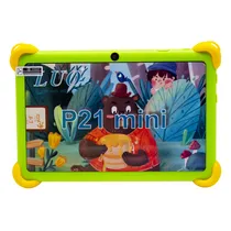 Tablet Luo P21 Mini Kids / 7" / 3GB / 64GB / 4000MAH / 2.0MP + 5.0MP / Android 14 / Bluetooth / Wifi - Verde