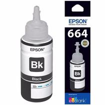 Frasco de Tinta Epson T664120 70ML Preto