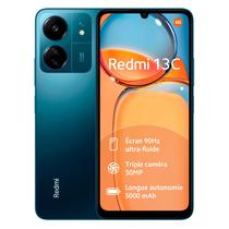 Smartphone Xiaomi Redmi 13C Global 128GB 4GB Ram Dual Sim Tela 6.74" - Azul