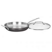 Frigideira Cuisinart com Tampa Inox 30CM