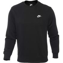 Moletom Nike Masculino Sportswear Club Fleece Crew s Cinza - BV2666010