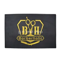 Tapete Antiderrapante para Bancada de Barbearia Barbeiro