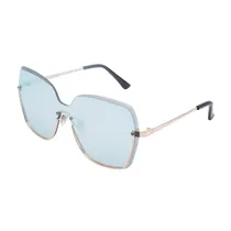 Óculos de Sol Feminino Daniel Klein DK4306P C4 - Rosa Ouro e Azul