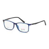 Armação para Óculos de Grau Visard TR-811 C3 Tam. 56-15-142MM - Preto e Azul