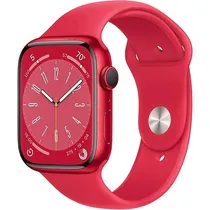 Apple Watch S9 45MM MRXK3LW/A Red Aluminum Red Sport Band M/L GPS