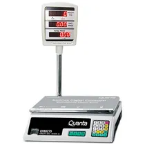 Balança Digital Comercial Quanta QTBD275 Até 40KG/Display LED - Branco/Preto
