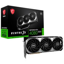 Placa de Vídeo MSI Ventus 3X, Geforce RTX4080 Super 16GB GDDR6X, Oc Edition, 912-V511-233