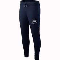 Calça New Balance Masculina Essentials Stacked Logo L - Azul MP03558ECL