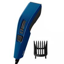 Maquina de Cortar Cabelo Philips Series 3000 HC3505 com Laminas Duplas Bivolt - Azul/Preta