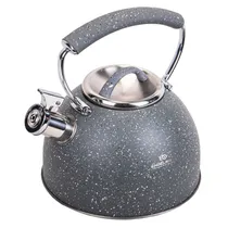 Chaleira de 2,5 Litros Inox - Cinza