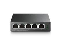 TP-Link Switch LS105G 5P 10/100/1000MPS Metal 3.9 X 3.9 X 1.0 In. (99.8 X 98 X 25 MM) Black