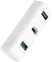 Adaptador USB-C Hyperdrive Hub HDH06 para Macbook 87W Power Adapter - Branco