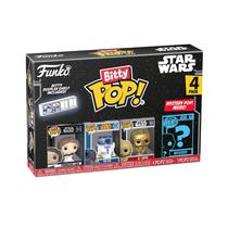 Muneco Funko Bitty Pop Star Wars Leia 4 Piezas