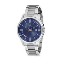 Relogio Analogico Masculino Daniel Klein Premium DK12229-3 - Prata e Azul