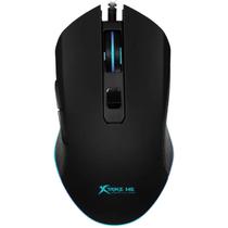 Mouse Gaming Xtrike Me GM-408G com Fio / 2400DPI / 1.5 Metros / USB / Rainbow Backlit - Preto