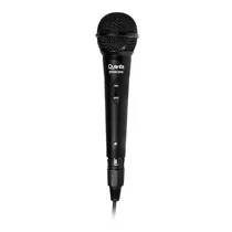 Microfone Dinamico Quanta QTMIC200 - Preto