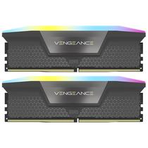 Memoria Ram Corsair Vengeance RGB DDR5 32GB (2X16GB) 6000MHZ - Preto / Cinza (CMH32GX5M2E6000Z36)