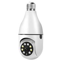 Camera de Seguranca IP Icsee R1-20X - Wi-Fi - Lampada - Branco