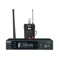 Monitor Inálambrico de Retorno BLG UHF-UM-11 Negro