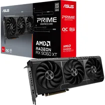 Placa de Vídeo Asus Radeon RX9060 XT Prime Oc Edition 8 GB GDDR6 - Preto