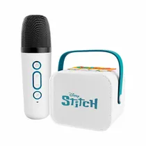 Speaker Xtech XTS-D622ST Stitch Mini 5W Karaoke Kit c/ Mic BT/ Bat/ SD/ Mic