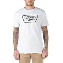 Remera Vans Full Patch Blanco/Negro Masc M-C Cod:VN000QN8YB2