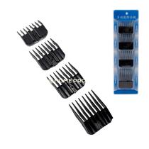 Conjunto de 4 Pentes Universal Maquina de Cortar Cabelo