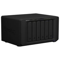 Servidor Nas Storage Synology Diskstation DS1621+ AMD Ryzen V1500B de 2.2GHZ / 6 Baias / USB / Lan - Preto