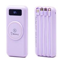 Power Bank Blulory 4 Wire 10K - Purple