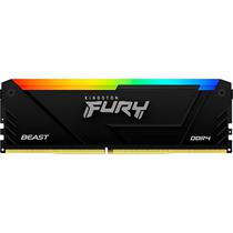 Memoria Ram DDR4 Kingston 3600 MHZ 8 GB Fury Beast KF436C17BB2A/8 - Preto