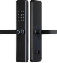 Fechadura Eletronica Digital Tuya S818 Inteligent Lock Wifi Negro