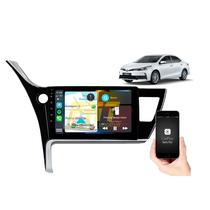 Central Multimidia PNT - Toyota Corolla /Altis/Auris(2017-19) And 11 D9 3GB/32GB Octacore Carplay+And Auto Sem TV