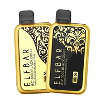 Pod Descartavel Elf Bar BC10000 Black Gold Peach Ice