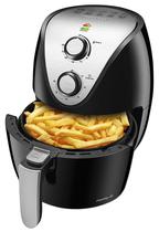 Fritadeira Eletrica Mondial Family IV AF-30-i 3,5 Litros 220V Preto/Inox