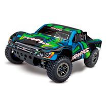 Carro Traxxas 1/10 Slash 4WD Ultimate BLX TSM Green 68277-4