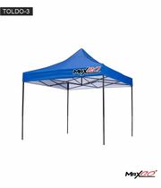 Maxgo Pesca Accesorios TOLDO-03 Plegable Poliester Proteccion Uv +50 Y Resistente Al Agua Azul