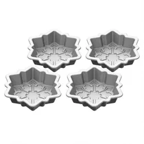 Kit Mini Bandejas Cuisinart CMBM-4SFK Floco de Neve Antiaderente 4 Peças