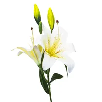 Lírio Artificial Decorativo - Amarelo