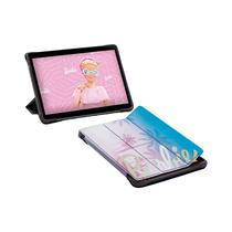 Tablet Multilaser NB620 Disney Junior Barbie 4GB 64GB 9" Negro- Rosa