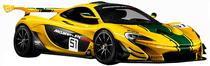 Mclaren P1 GTR Escala (1/14) RC Rastar 75000