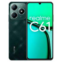 Smartphone Realme C61 RMX3930 6/ 256GB / Tela 6.74 / Cam 50+0.08MP / Android 14 - Dark Green