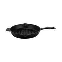 SartéN Grill de Hierro Fundido Lava LVYGT28KOBL 2.16L 28 CM Negro