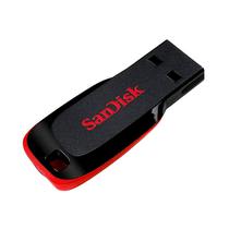 Pendrive Sandisk 16GB Z50 - Mini - Preto e Vermelho