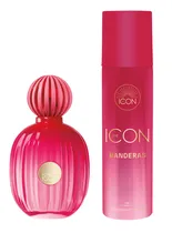 Kit Antonio Banderas The Icon Her Perfume Edp 100ML + Desodorante