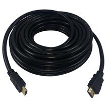 Cabo HDMI Quanta QTHDMI300 FHD 3D (30 Metros) - Preto