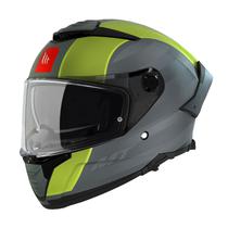 Capacete MT Helmets FF118SV Thunder 4 SV D3 - Fechado - Tamanho M - com Oculos Interno - Fluor Mate